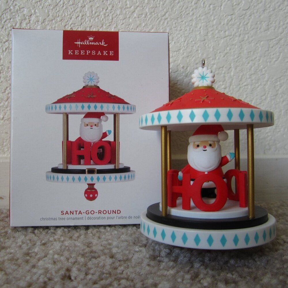 Santa-Go-Round 2023 Hallmark ornament